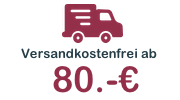 Versandkostenfrei ab 80 Euro
