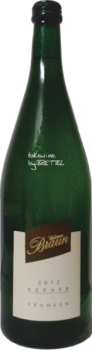 Waldemar Braun 2021 Nordheimer Kerner halbtrocken Franken 1,0l Flasche