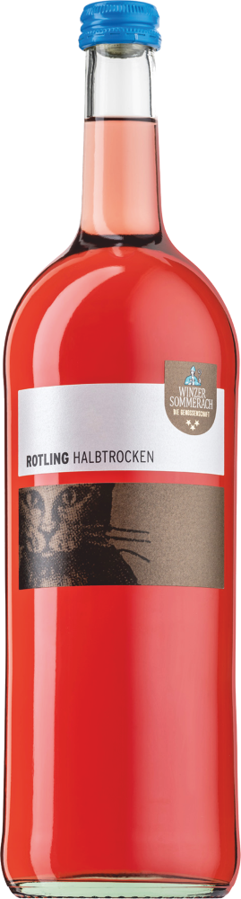 Rotling 2021 halbtrocken Winzer Sommerach FRANKEN 1 Liter - Brettel 1928