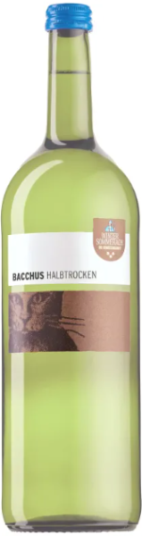 Sommerach Bacchus Halbtrocken Literflasche
