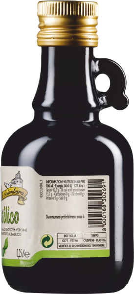 La Colombara Olio Extra Vergine Basilikum "Basilico" 0,25l