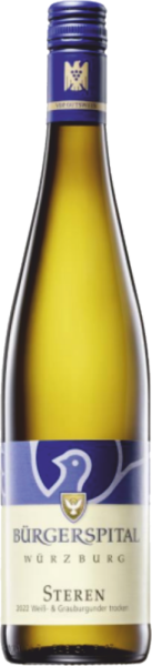 Bürgerspital 2023 Steren Weißwein-Burgunder-Cuvée trocken  VDP.Gutswein - Würzburg - Franken   0,75l
