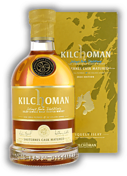 Kilchoman Sauternes Cask Matured · 2024 EDITION · 50% VOL. 0.7L