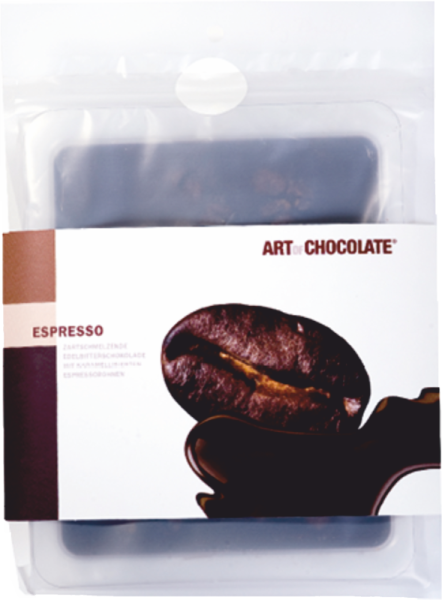 Art of Chocolate - Espresso Edelbitter - Schokolade Tafel Verpackung