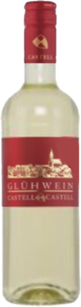 Weißer Glühwein CASTELL- CASTELL Franken 1,0 Liter Flasche