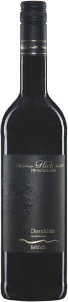 Flick Dornfelder lieblich Flasche