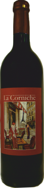 La Corniche - französischer Rotwein fruchtig 0,75l Flasche