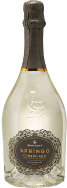 SPRINGO Prosecco 2022 Superiore LE MANZANE Rive di Manzana DOCG 0,75l Flasche